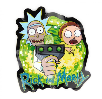 Пакет Zip Lock Rick & Morty - Бренд Rick & Morty - Магазин бонгов бонгшоп.рф