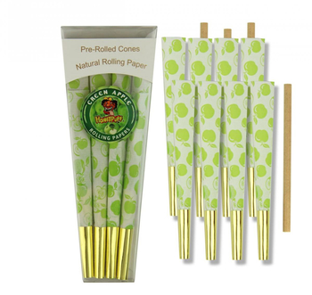 Конусы Honey Puff KS Green Apple 8шт - Бренд Honey Puff - Магазин бонгов бонгшоп.рф