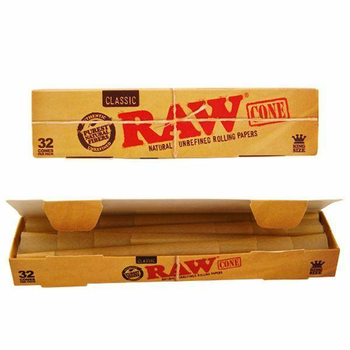 Конусы RAW Cone King Size (32шт) - Бренд RAW - Магазин бонгов бонгшоп.рф